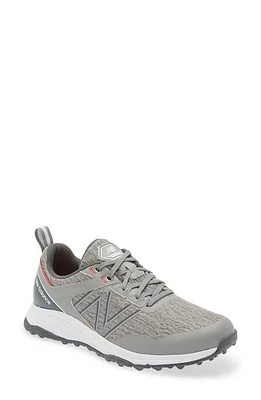 New Balance Fresh Foam Contend Golf Shoe Grey /Charcoal at Nordstrom,