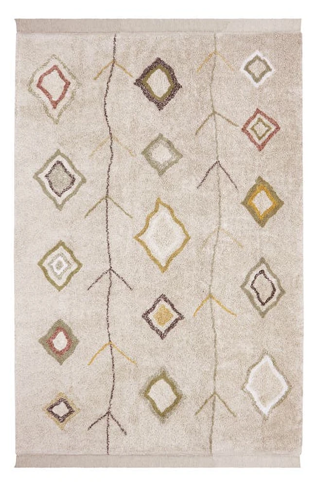 Lorena Canals Kaarol Rug in Ivory Multi at Nordstrom