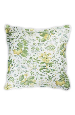 Matouk Pomegranate Euro Sham in Citrus at Nordstrom