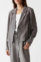 Michael Stars Pearson Mixed Rib Blazer at Nordstrom,