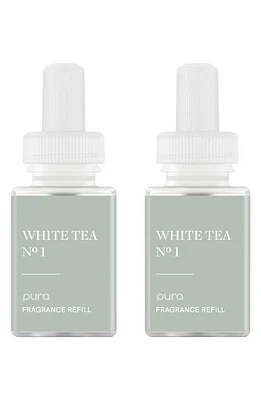 PURA 2-Pack Diffuser Fragrance Refills in White Tea No 1 at Nordstrom