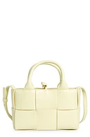 Bottega Veneta Arco Intrecciato Leather Tote in 7406 Ice Cream-Gold at Nordstrom