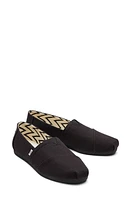 TOMS Alpargata Slip-On Black Solid/black at Nordstrom