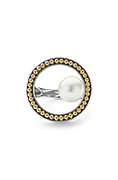 LAGOS Pearl Circle Ring in Silver Gold Pearl at Nordstrom