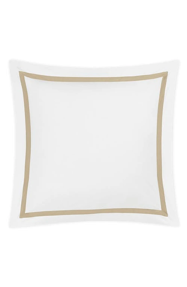 Matouk Lowell Egyptian Cotton Euro Sham in Champagne at Nordstrom