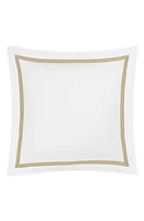 Matouk Lowell Egyptian Cotton Euro Sham in Champagne at Nordstrom