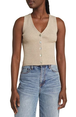 Rails Rose Rib Vest Oatmeal at Nordstrom,