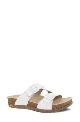 Dansko Dayna Strappy Slide Sandal White at Nordstrom,