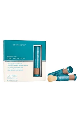 Colorescience Sunforegettable Total Protection Brush-On Sunscreen SPF 50 in Deep at Nordstrom