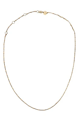 Jennifer Zeuner Maury Chain Necklace in 14K Yellow Gold Plated Silver at Nordstrom