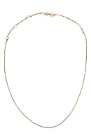 Jennifer Zeuner Maury Chain Necklace in 14K Yellow Gold Plated Silver at Nordstrom