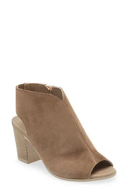 Cordani Genesis Peep Toe Bootie Fango Suede at Nordstrom,