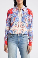 Boden Sienna Print Button-Up Shirt Rubicondo, Ornate Paisley at Nordstrom,