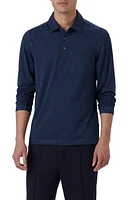 Bugatchi Long Sleeve Performance Polo at Nordstrom,