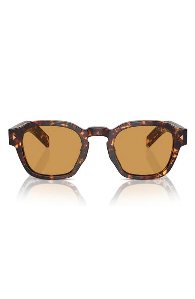 Prada 53mm Phantos Sunglasses in Brown at Nordstrom