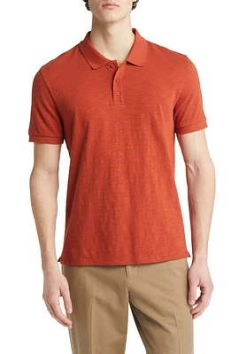 Vince Cotton Slub Jersey Polo at Nordstrom,