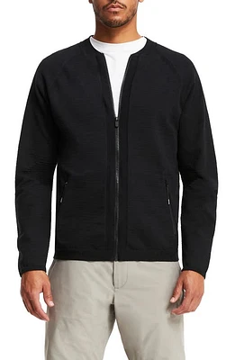 BRADY 3D Knit Seamless Bomber Jacket Carbon at Nordstrom,