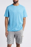 Tommy Bahama Paradise Isles IslandZone Performance T-Shirt Horizon Blue at Nordstrom,