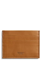 Shinola Five Pocket Card Case in Tan at Nordstrom