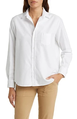 Frank & Eileen Relaxed Button-Up Shirt White at Nordstrom,