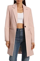 Avec Les Filles Faux-Ever Leather Longline Blazer at Nordstrom,