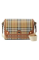 burberry Medium Note Coated Canvas Crossbody Bag in Briar Brown at Nordstrom