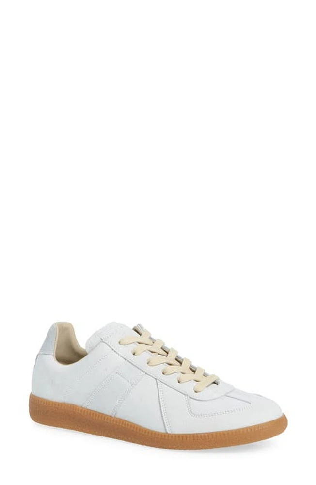 Maison Margiela Replica Low Top Sneaker Silver Birch at Nordstrom,