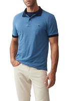 Rodd & Gunn Brookby Geo Jacquard Polo Dark Teal at Nordstrom,