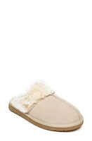 Minnetonka Chesney Mule Slipper Stone Suede at Nordstrom,