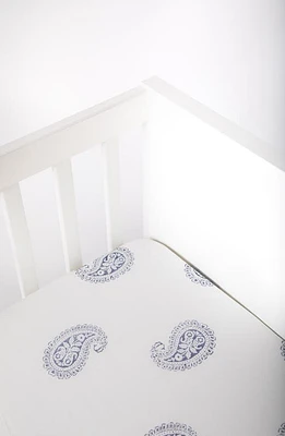 Malabar Baby Handmade Fitted Crib Sheet in Fort at Nordstrom