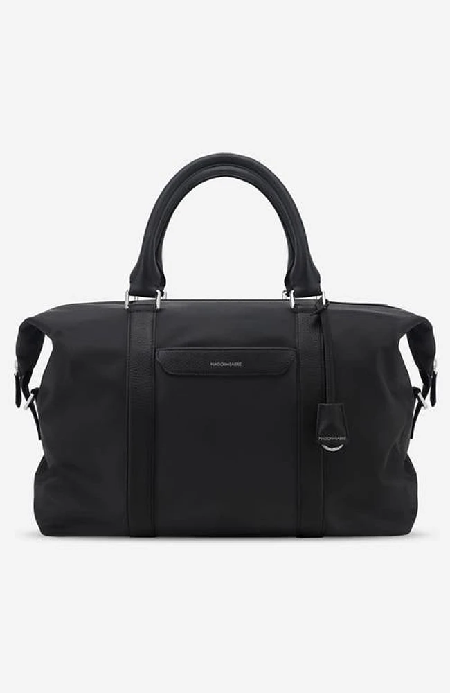 MAISON de SABRÉ Nylon Duffle Bag in Black Caviar at Nordstrom