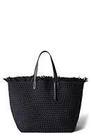 NAGHEDI Havana Woven Tote in Onyx at Nordstrom