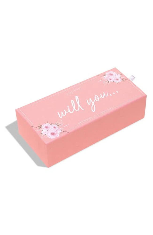 sugarfina Be My Bridesmaid 3-Piece Candy Bento Box in Pink at Nordstrom