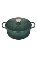 Le Creuset Signature 5 1/2 Quart Round Enamel Cast Iron French/Dutch Oven in Artichaut at Nordstrom