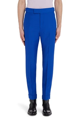 TOM FORD Atticus Original British Mohair Blend Trousers Royal Blue at Nordstrom, Us