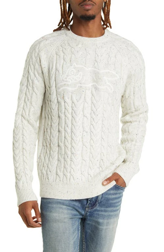 ICECREAM Sprinkles Cable Crewneck Sweater at Nordstrom,