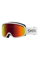 Smith Vogue 154mm Snow Goggles in /Red Sol-X Mirror at Nordstrom