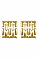 st. Moran Vesper Grid Earrings in Gold at Nordstrom