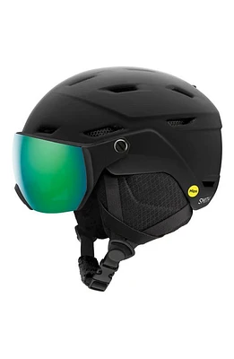 Smith Survey Jr. Kids' Snow Helmet with MIPS in Matte /Green Mirror at Nordstrom