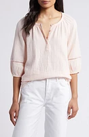 caslon(r) Cotton Gauze Top at Nordstrom,