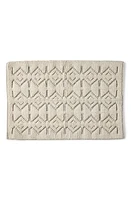 Coyuchi Mosaic Canyon Organic Cotton Bath Essentials in Undyed W/slate at Nordstrom, Size Bath Mat