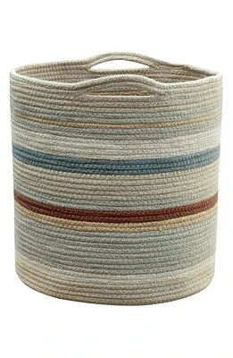 Lorena Canals Triplet Woven Basket in Olive Blue Toffee Honey at Nordstrom