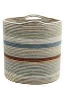 Lorena Canals Triplet Woven Basket in Olive Blue Toffee Honey at Nordstrom