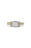 LAGOS Rittenhouse Pavé Diamond Ring in Silver at Nordstrom, Size 7