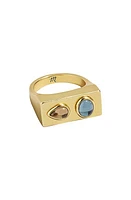 Madewell Stacked Stone Ring in Topaz at Nordstrom, Size 7