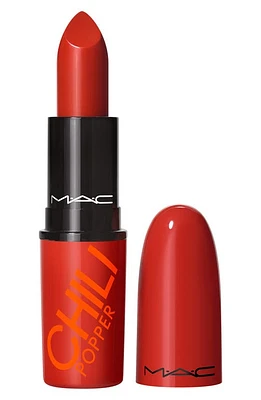 MAC Cosmetics Chili's Crew Lustreglass Lipstick in Chili Popper at Nordstrom