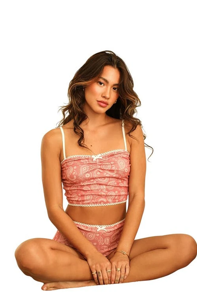 Dippin Daisys Sweet Dreams Set Pink Paisley at Nordstrom,