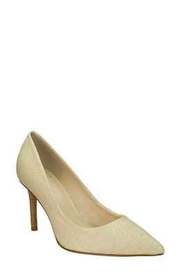 Marc Fisher LTD Salley Pointed Toe Pump in Medium Natural at Nordstrom, Size 9