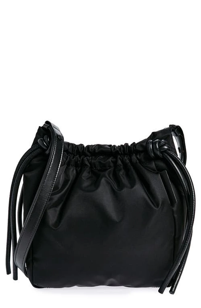 Proenza Schouler Drawstring Nylon Shoulder Bag in Black at Nordstrom