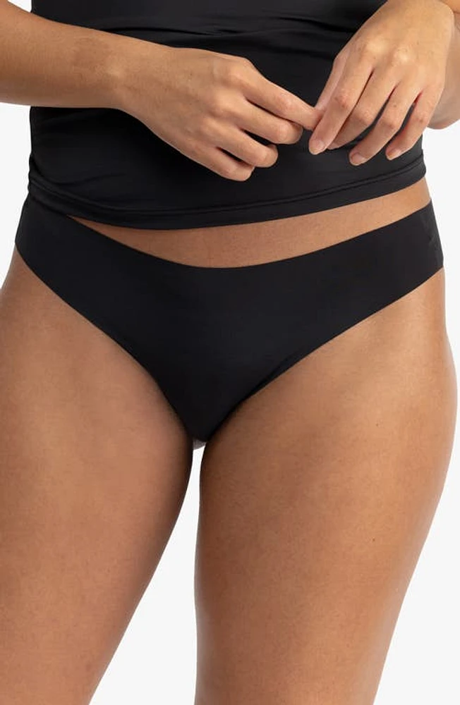 Uwila Warrior Better Briefs Thong Tap Shoe Black at Nordstrom,